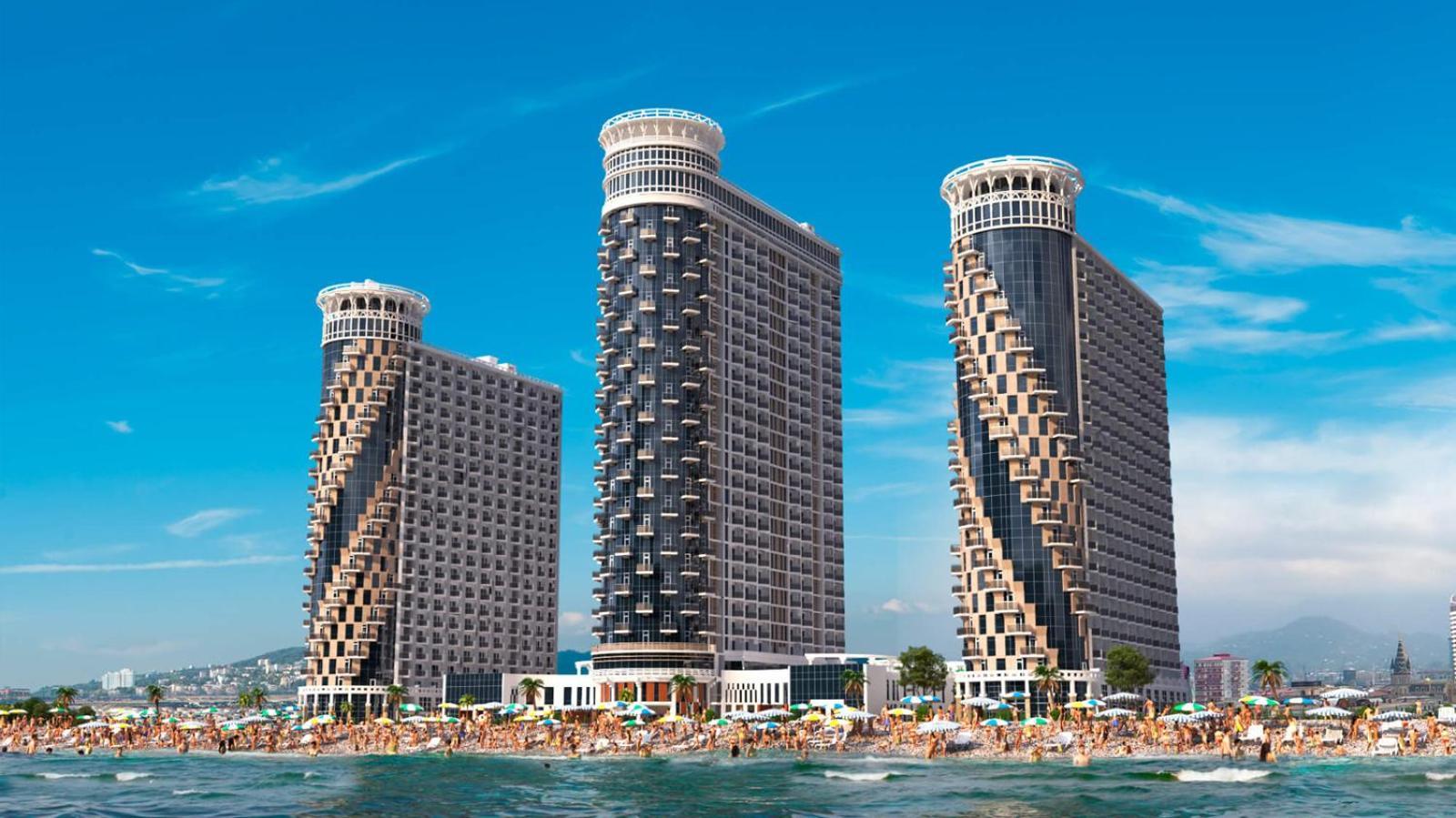 Seaview Panoramic Apartments Orbi Sea Towers Batumi Exteriör bild